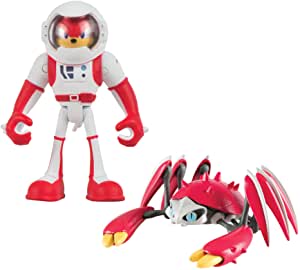 Sonic Tomy Boom 2 Figure Pack, Spacesuit Knuckles & Crabmeat Action Figure